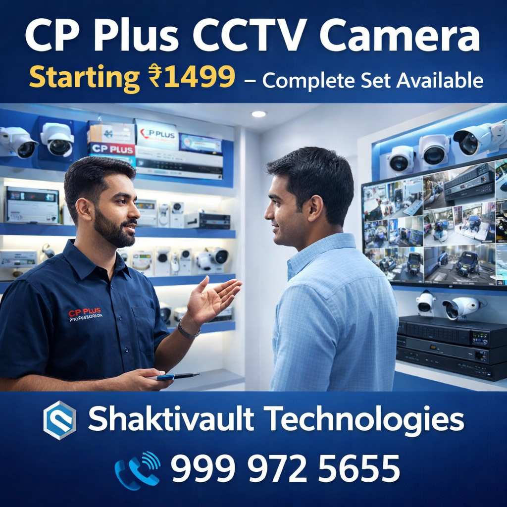 Shaktivault's tweet image. अपने घर और ऑफिस की सुरक्षा अब और भी आसान!
अब लगवाएं CP Plus CCTV Camera शानदार क्वालिटी के साथ।
🎥 CCTV Camera Starting ₹1499
Shaktivault Technologies
📞 Call Now: 999 972 5655
#CCTVInstallation
#CPPlusCCTV
#CCTVGurgaon
#SecurityCamera
#HomeSecurityIndia
#OfficeSecurity