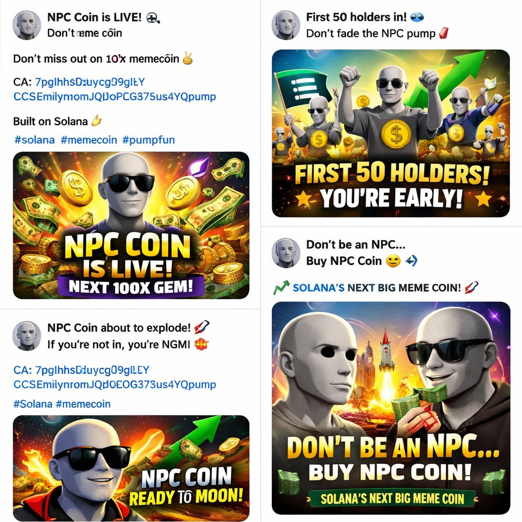 NPC coin tweet media