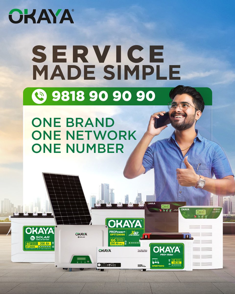 Okaya Power tweet media