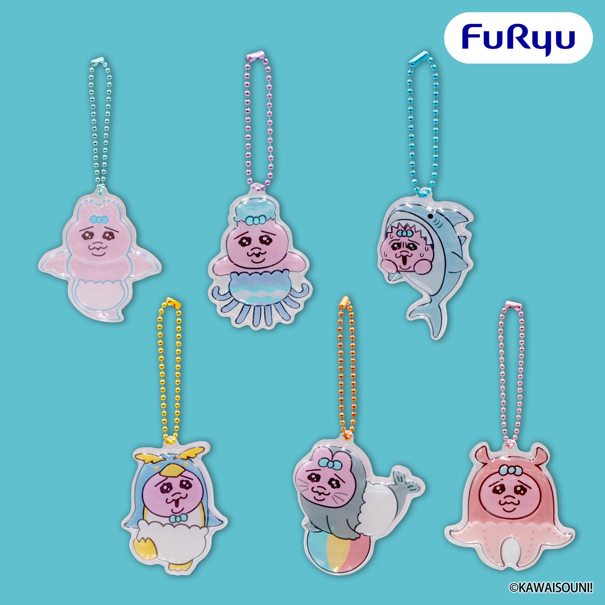 新作プライズ📣／ ＃おぱんちゅうさぎ がフリュー限定アート「お