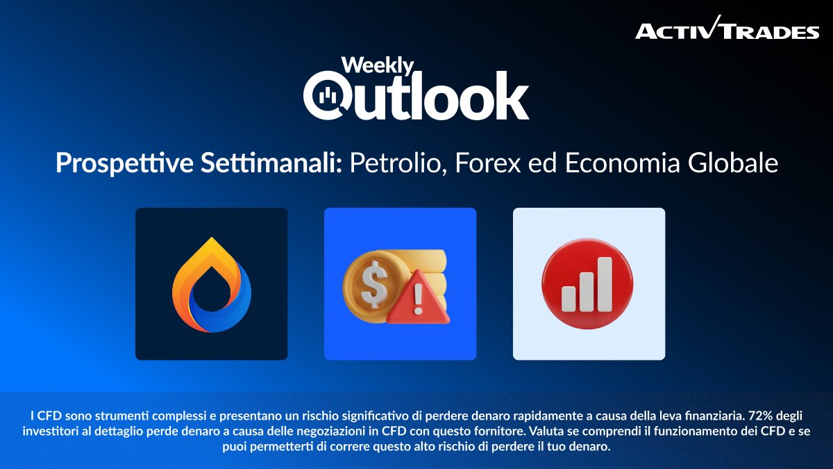 activtrades_it's tweet photo. 🌍 Cosa è successo questa settimana? 

⛽ L'aumento dei prezzi dell'energia potrebbe far salire l'inflazione e costringere le banche centrali a inasprire la politica monetaria. 📈 

👉 Leggi l'Outlook Settimanale: https://t.co/MCb4crydlJ

#Mercati #ApprofondimentiSulTrading https://t.co/RxCQdJ0tRb