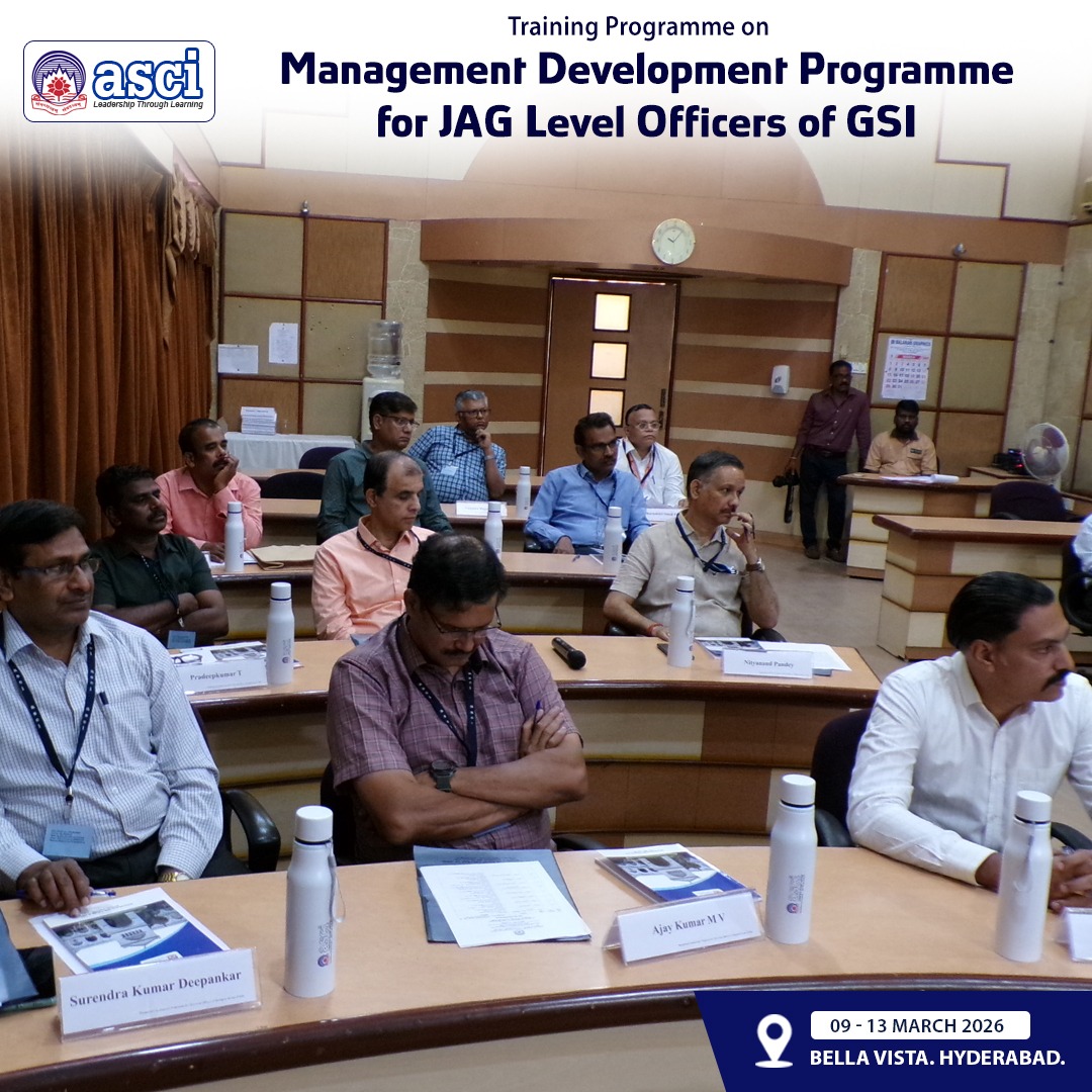 Admn Staff College of India (ASCI) tweet media