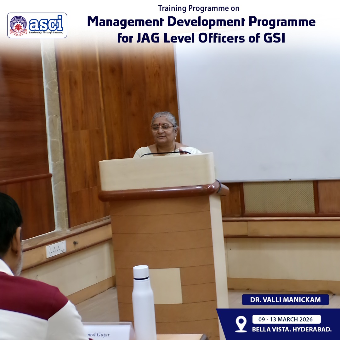 Admn Staff College of India (ASCI) tweet media