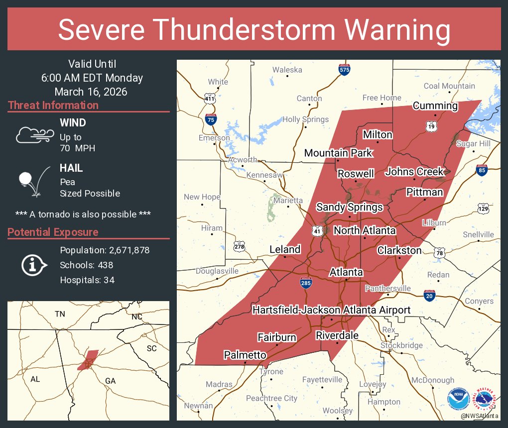 NWS Atlanta tweet media