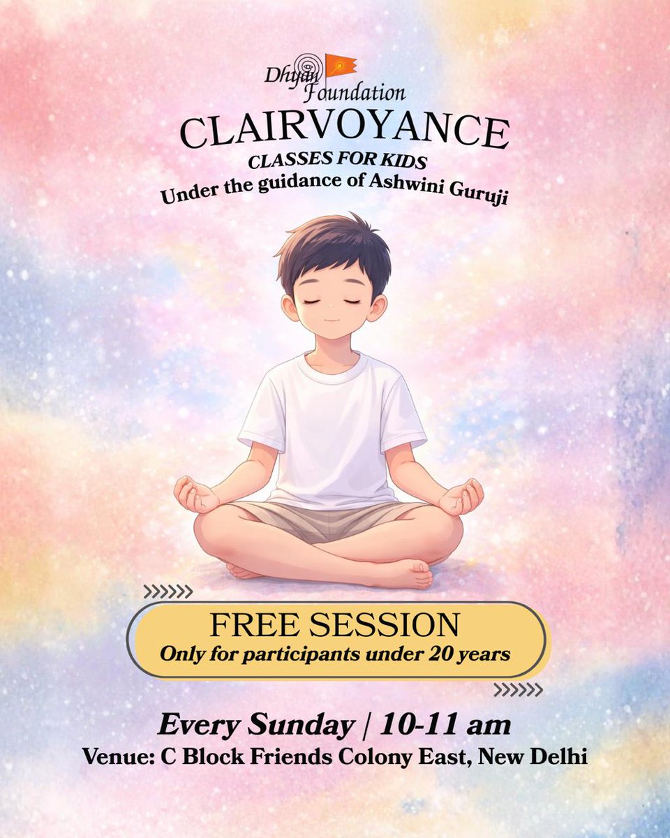 Dhyan Foundation tweet media