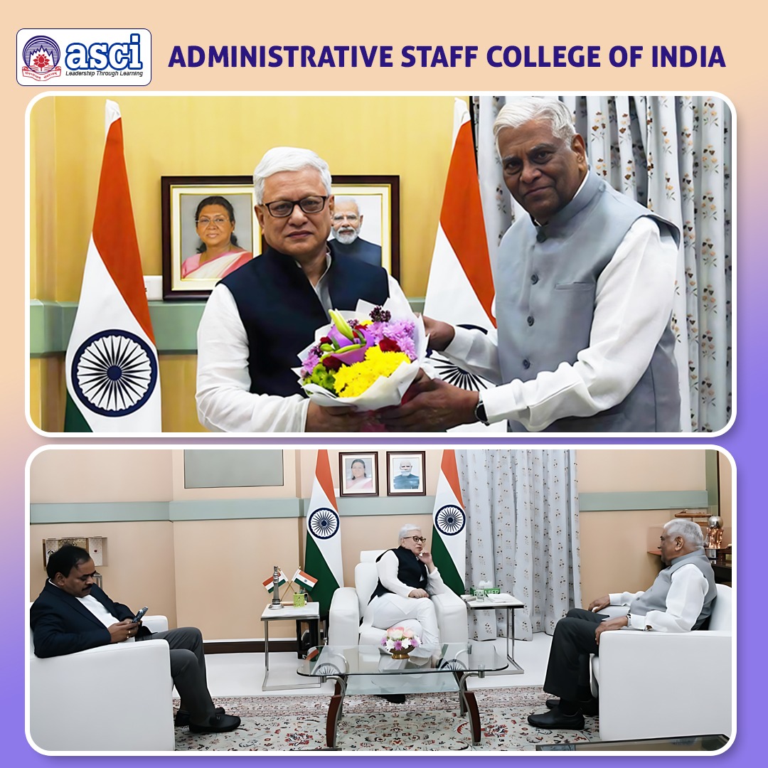 Admn Staff College of India (ASCI) tweet media