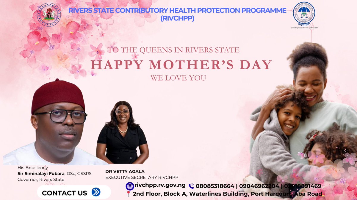 Rivers State Contributory Health Protection Prog tweet media