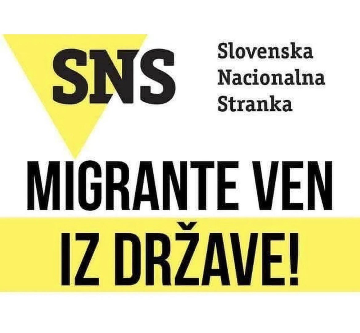 SNS - Slovenska nacionalna stranka tweet media