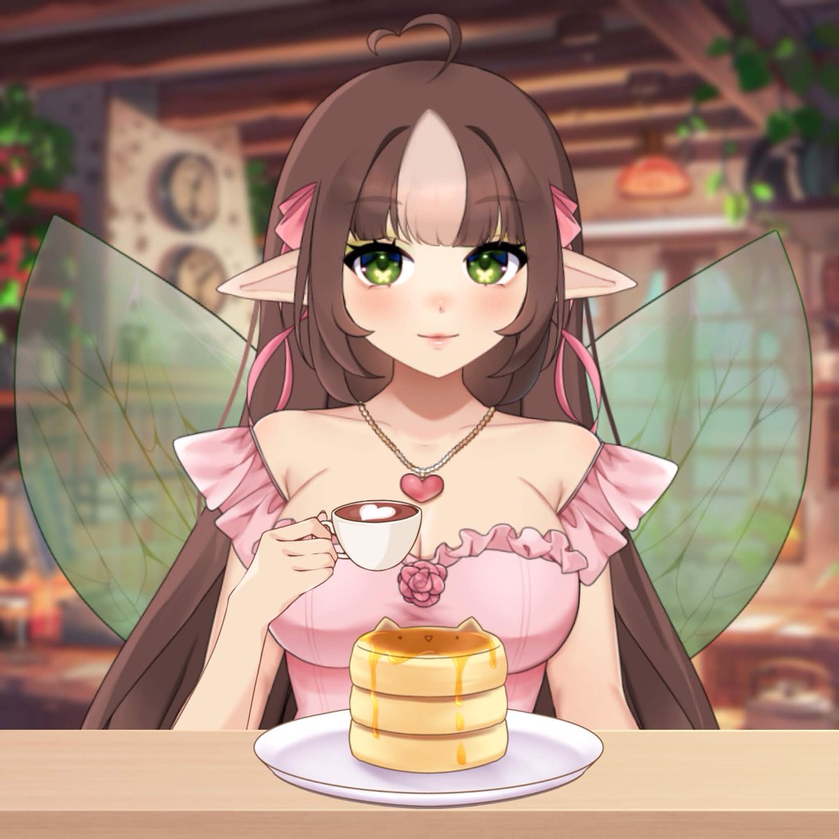 oakidory's tweet photo. Good morning! ☕️🥞 https://t.co/acWMXdcmEr