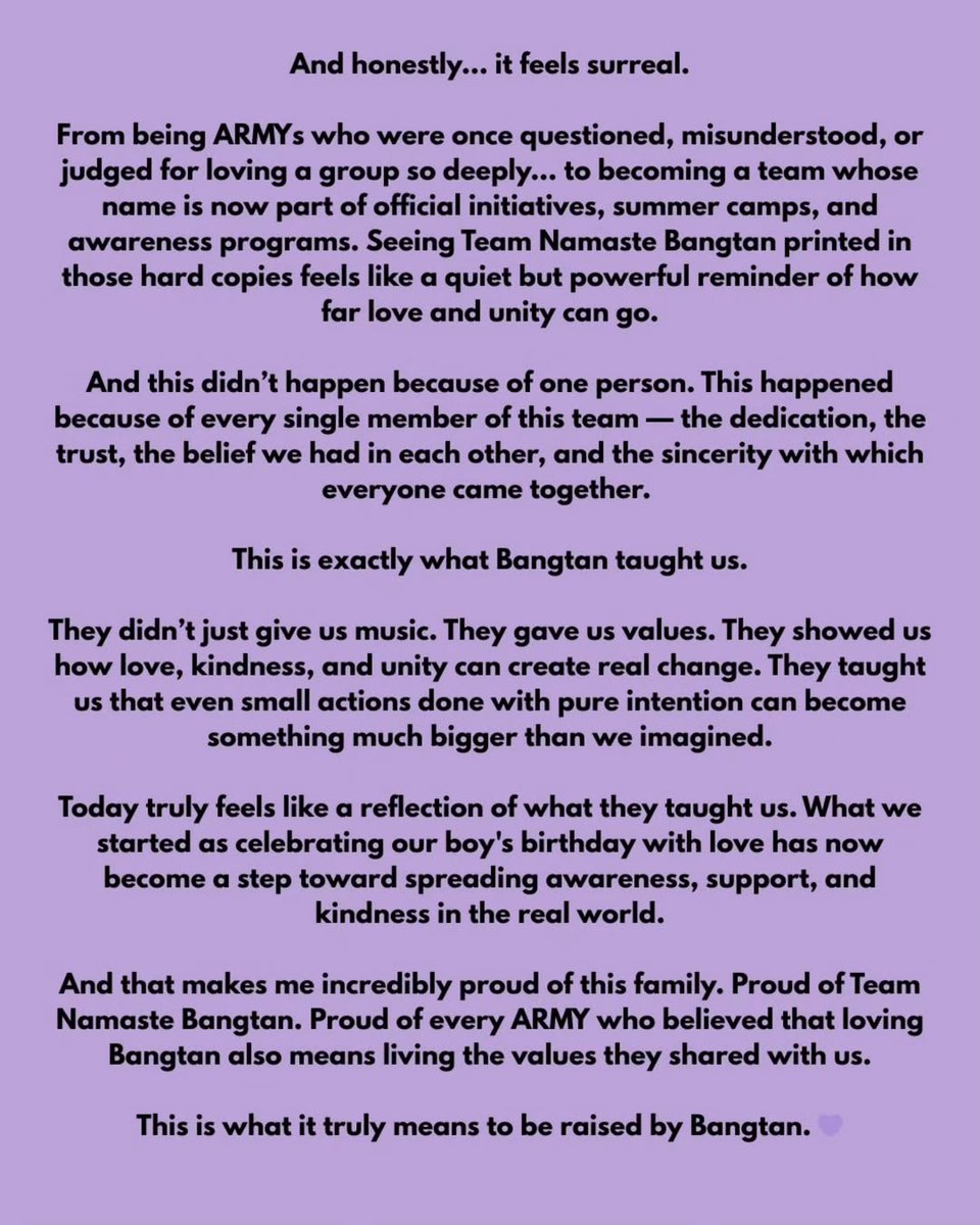 PurpleRibbonProject_TeamNamasteBangtan🇮🇳💜 tweet media