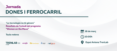 🔊 #ACTE | Dones i Ferrocarril: talent i lideratge per a la mobilitat del futur

Antena TrenLab organitza aquesta jornada per posar en valor el paper de les dones en la transformació del sector ferroviari i de la mobilitat.

📆 18.03
📍 TecnoCampus

+info: agenda.tecnocampus.cat/150118/detail/…