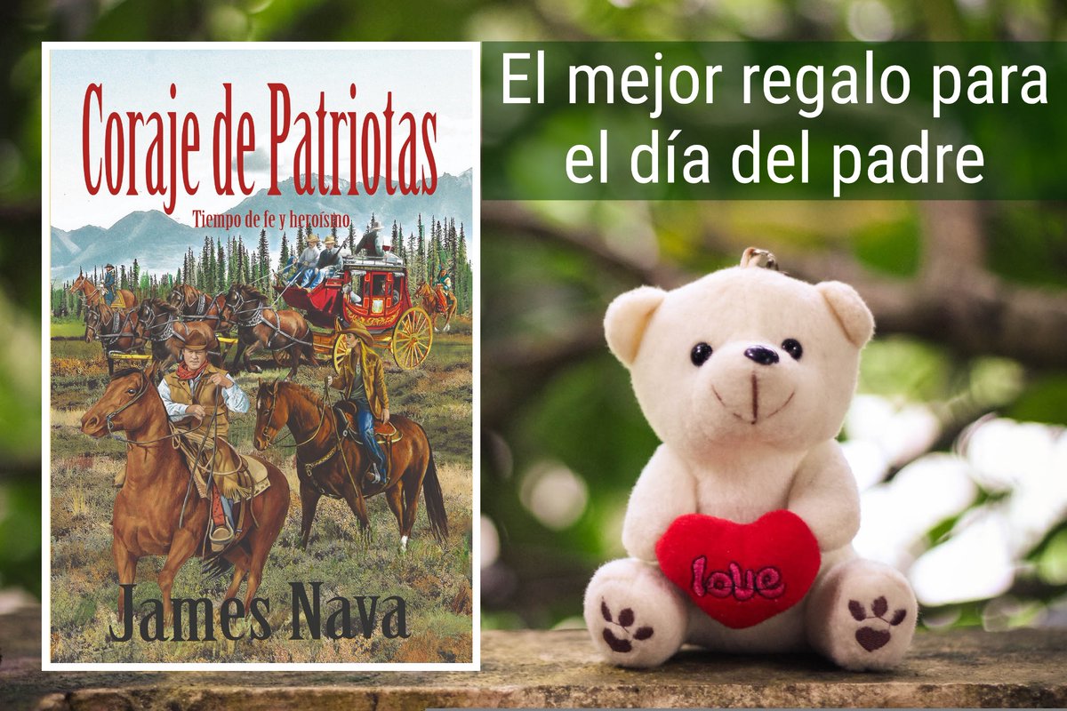 JamesNavaCom's tweet photo. Elige el mejor libro para #regalar el #DíadelPadre Elige “Coraje de patriotas” (James Nava – Sniper Books).
Historia, acción, valores y aventuras.
Aquí tienen toda la información: https://t.co/AVc87gZwpA
Compre ya su ejemplar en: https://t.co/Kv7yOsenrf
#Historia #Western https://t.co/o9UGaaRSX2