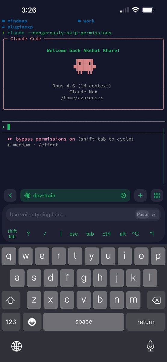 _bong_dev's tweet photo. No excuse to not work (from your phone) when you are on the move . 

Thanks to @TermiusHQ https://t.co/qLaR2ID9CF