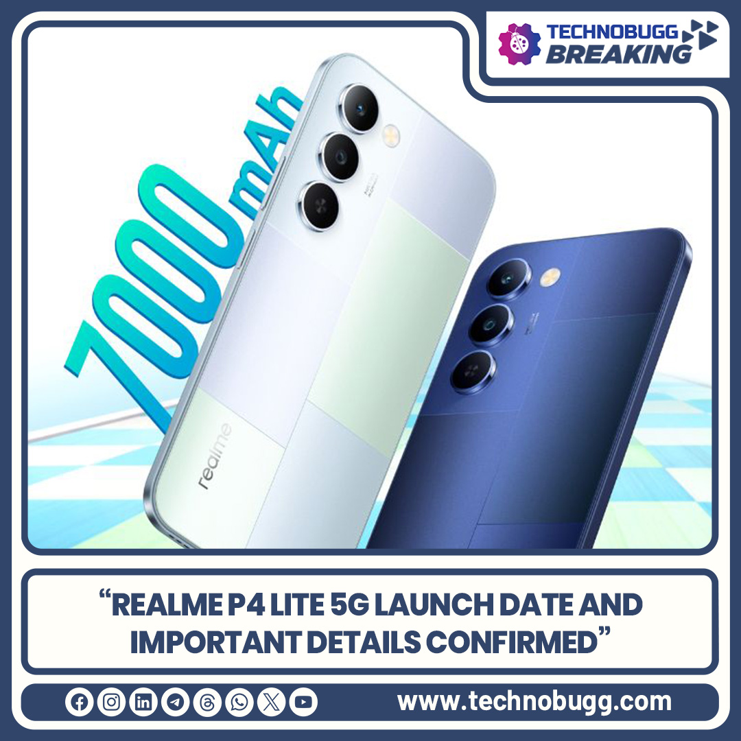 akhiljoseph's tweet image. Realme P4 Lite 5G Launch Date and Important Details Confirmed

Read more : technobugg.com/realme-p4-lite…

#Realme #RealmeP4Lite5G #Breaking #Technobugg #technews