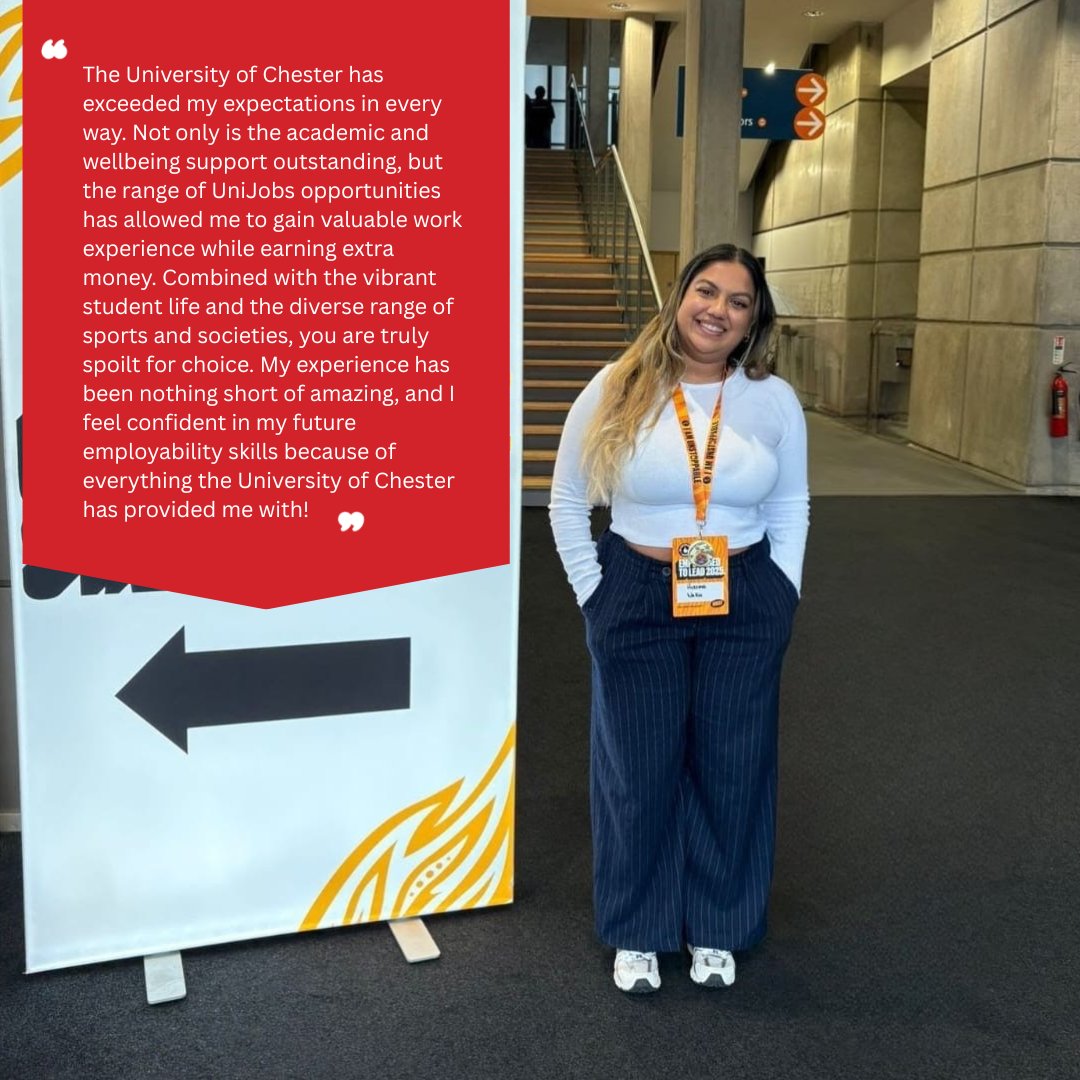 University of Chester - International tweet media