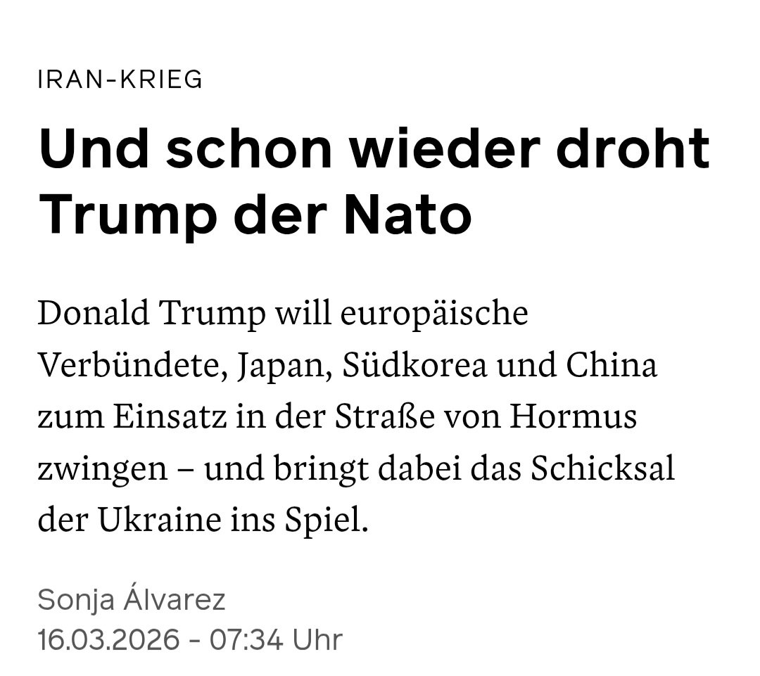 Er droht mal wieder.🙄
