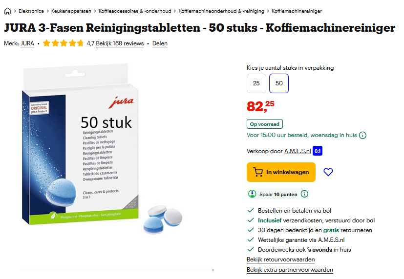 Miss_Royal73's tweet image. Het mag wat kosten, een lekker bakkie koffie... ☕️
Welke afzetterij zal ik kiezen, 25 of 50 stuks? 🤔🤦🏻‍♀️#BOL #jura #reiniging