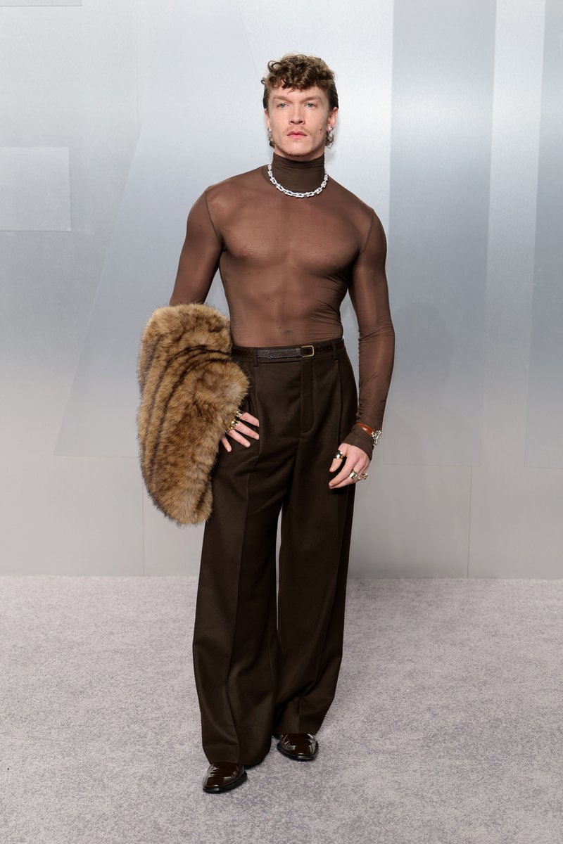 Connor Storrie
Saint Laurent by Anthony Vaccarello 
2026 Vanity Fair #Oscars Party 
Los Angeles

#YSL #YvesSaintLaurent #SaintLaurent