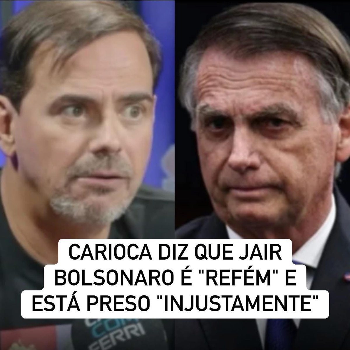 O mundo inteiro sabe que o nosso presidente Bolsonaro é refém do sistema.!!  
#LibertemBolsonaro
#PrendamOsTogados