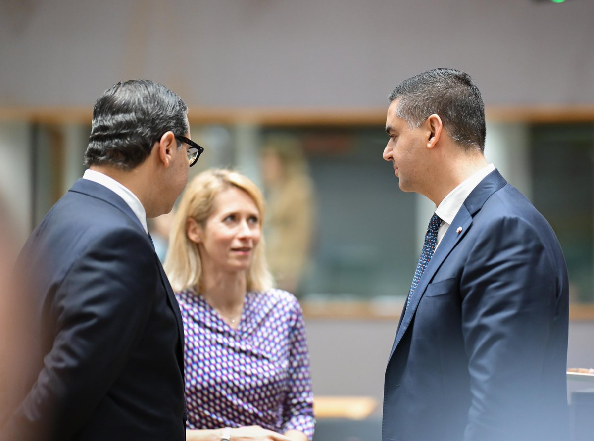 DeputyPMIanBorg's tweet photo. Unity and solidarity are indispensable for Europe’s security and prosperity. 

In Brussels for the EU Foreign Affairs Council #FAC. European security, EU engagement in the Mediterranean, strengthening our support to Ukraine, and the escalation in the Middle East and the Gulf, including the Strait of Hormuz, are high on the agenda.