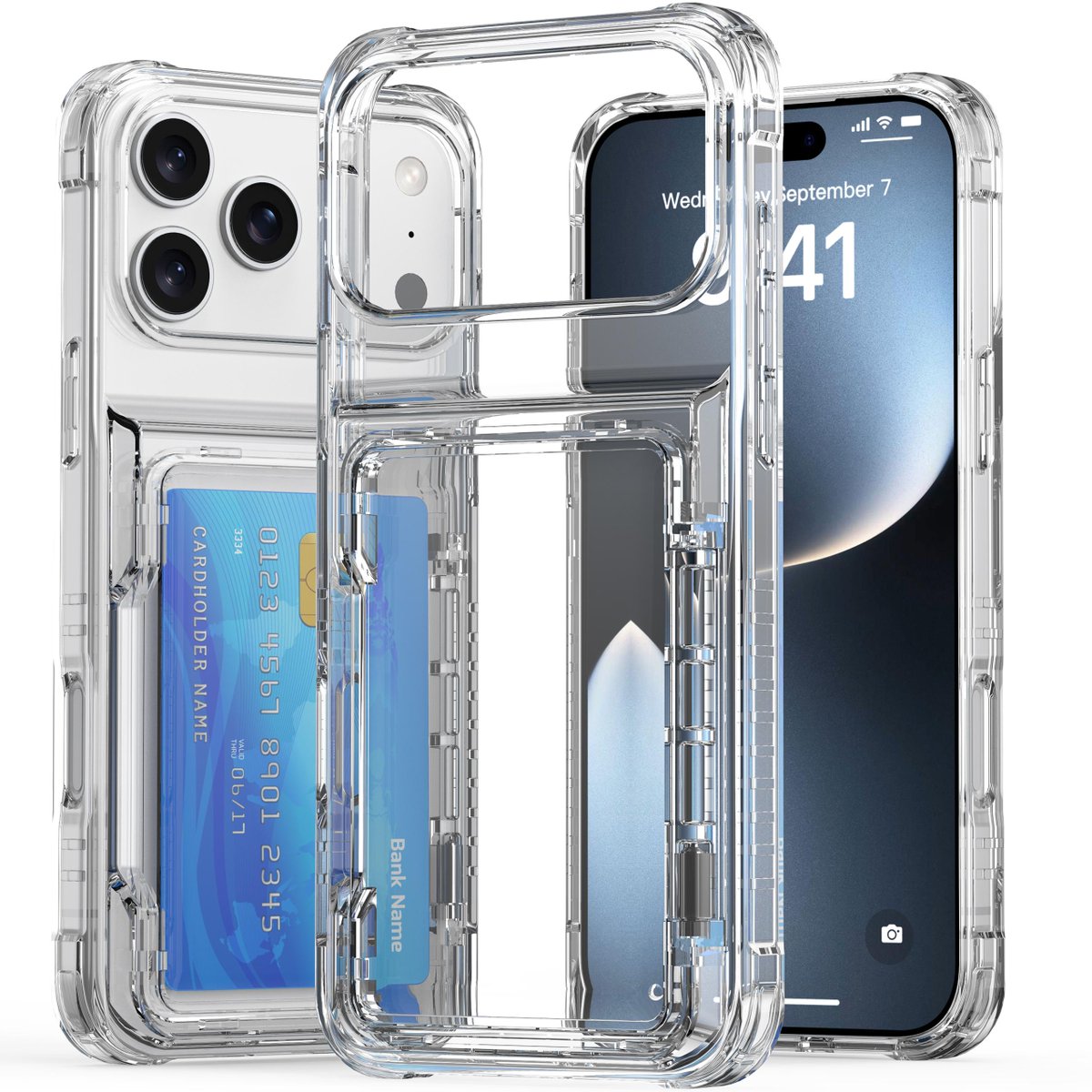 Izzyiiiii's tweet image. Crystal Clear Phone Case with Card Slot
minimalist but practical
#phonecase #iphone17 #iphonex #b2b #wholesaler #phoneaccessories