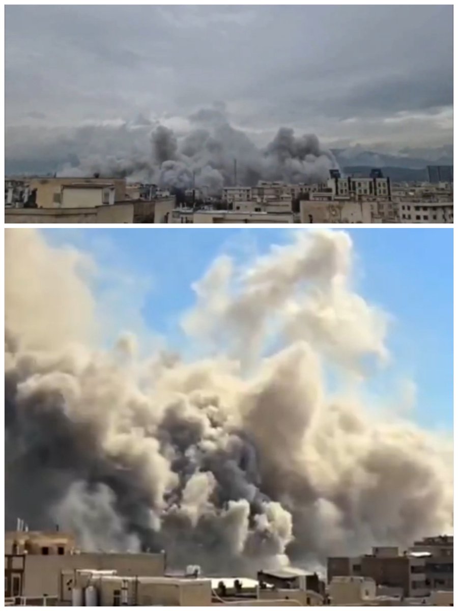 🇮🇱🇺🇸⚡🇮🇷 | US-Israeli strikes hit civilian infrastructure across Tehran... schools, hospitals, cultural sites, residential towers targeted

When armies fail on the battlefield, they bomb classrooms.