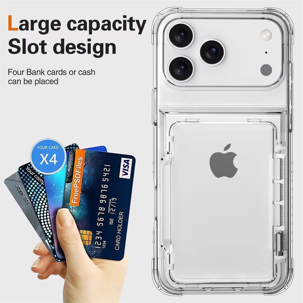 Izzyiiiii's tweet image. Crystal Clear Phone Case with Card Slot
minimalist but practical
#phonecase #iphone17 #iphonex #b2b #wholesaler #phoneaccessories