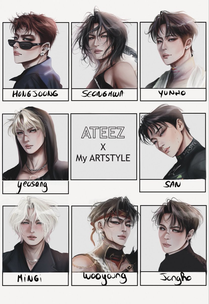 artaem_work's tweet photo. ATEEZ x my artsyle https://t.co/p1m5qRKdSq