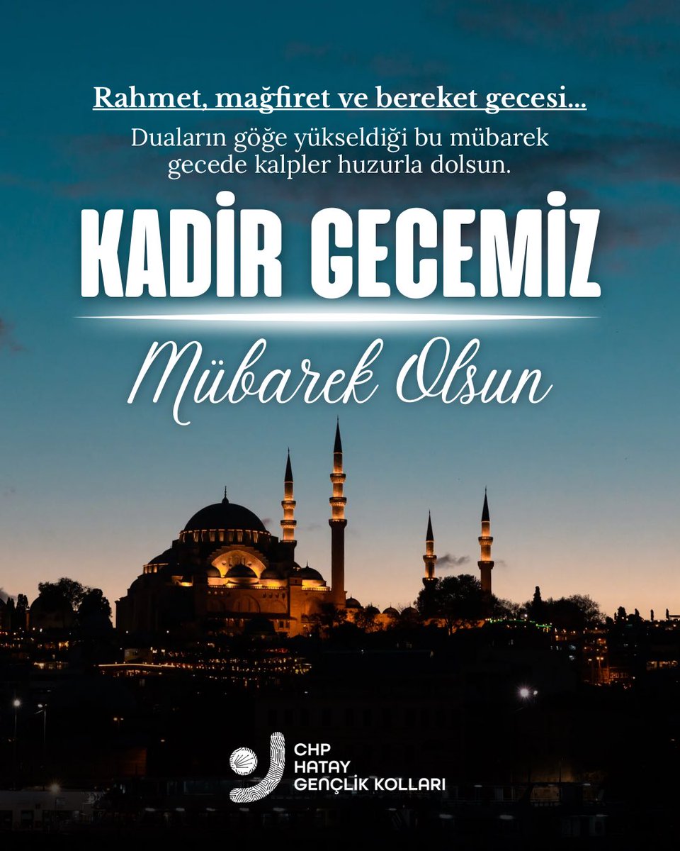 Kadir Geceniz mübarek olsun. Dualarınız kabul, gönlünüz huzurla dolsun. 🌙✨