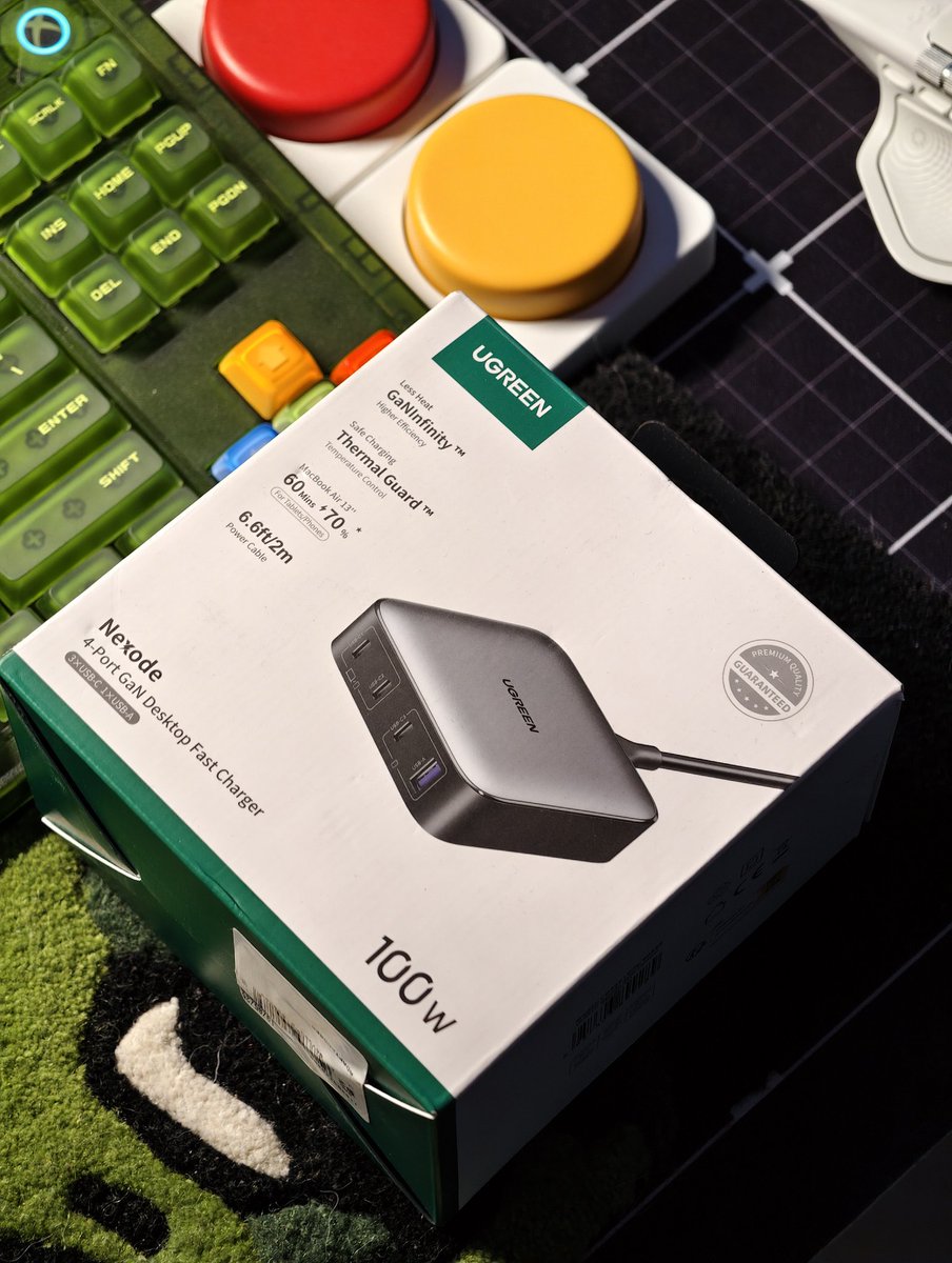 Gifted my desk a new charger today...