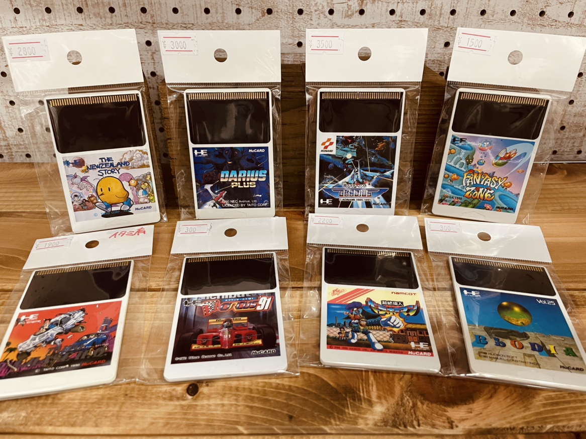 rareitemstudio's tweet photo. PCエンジンHuCARD入荷しました🎮
「ニュージーランドストーリー」
「ダライアス」など人気タイトルも入っています。
シューティングやアクションなど、HuCARDの名作タイトルが並びました🔥
#PCエンジン
#HuCARD
#NEC
#ダライアス
#ニュージーランドストーリー
#レトロゲーム
#ゲームショップ
#秋葉原
#レアアイテムスタジオ
PC Engine HuCARDs have arrived! 🎮
Includes popular titles such as "New Zealand Story" and "Darius."
A collection of classic HuCARD titles, including shooting and action games, are available! 🔥
#PCEngine
#HuCARD
#NEC
#Darius
#NewZealandStory
#RetroGames
#GameShop
#Akihabara
#RareItemStudio