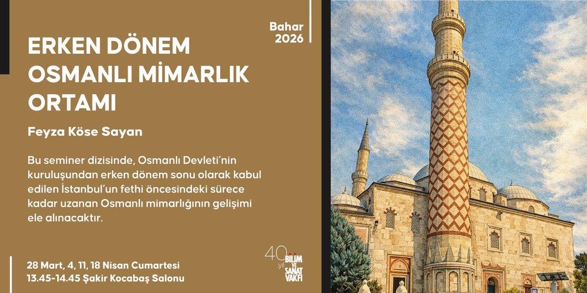 Bilim ve Sanat Vakfı tweet media