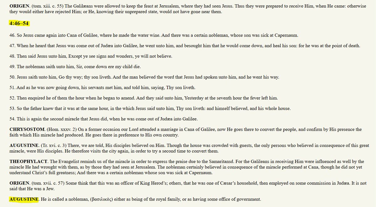 Michael65413248's tweet photo. #John4:43-54
https://t.co/EAMgDKffMb
Saints' Commentaries
https://t.co/IovQjAknF0
extracts
https://t.co/1BEq8FCRRw
https://t.co/cAlJhqFAg7
https://t.co/cYK7zfcEYu
https://t.co/KWH6XY4Tet
Jesus heals...
https://t.co/13Npn3JLBk https://t.co/Pz8lku5cJk
🎵
https://t.co/R4MaeUfCWm https://t.co/V8Haqr2Kvs