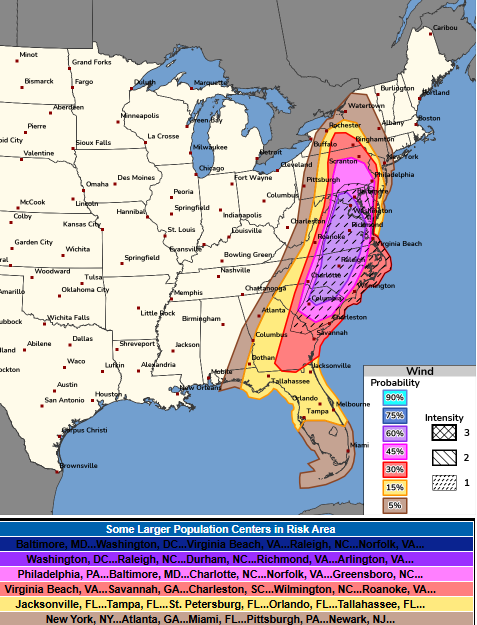 Ongoing line of SEVERE storms will roll on through the east today with ...