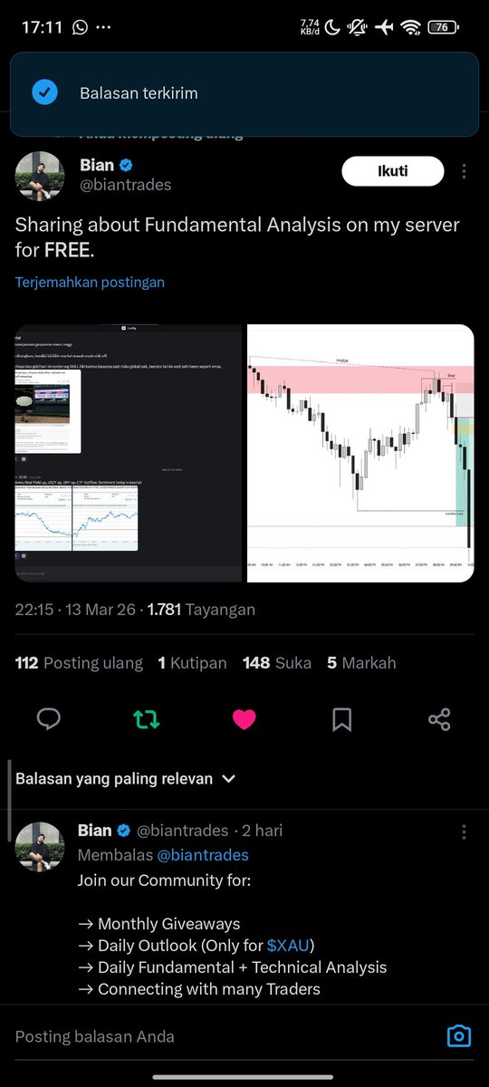 scottstrreet's tweet photo. @biantrades @grok donee kak, wishmeluckkk https://t.co/zQaSQw7OIi