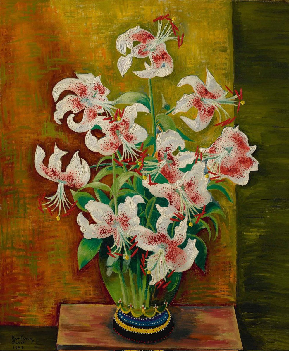 Liliums  (1948)
Moise Kisling.