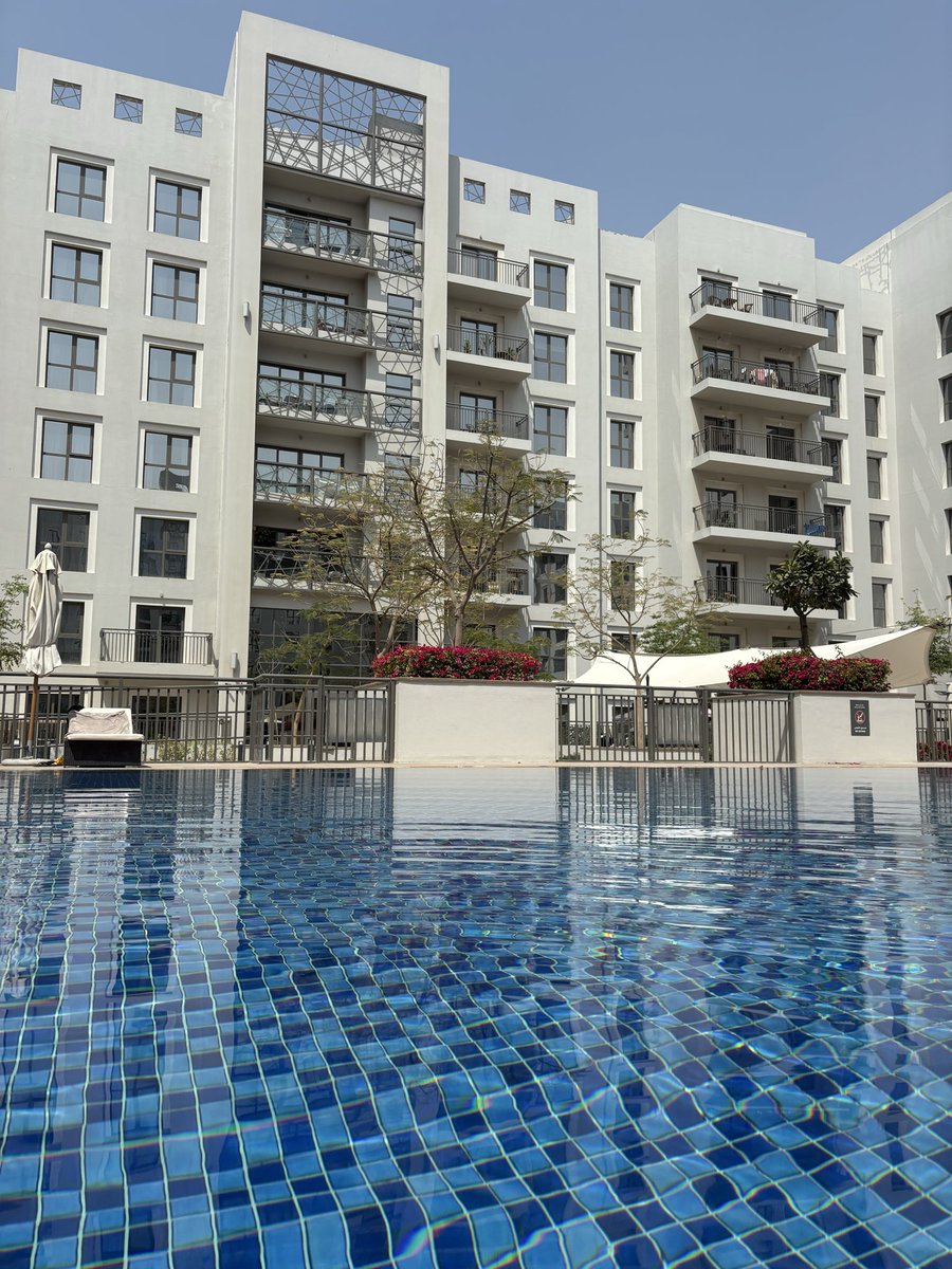 deli_tracey's tweet image. Back in my happy place this morning for some R&amp;amp;R #pool at home #dubai 🤍🖤❤️💚