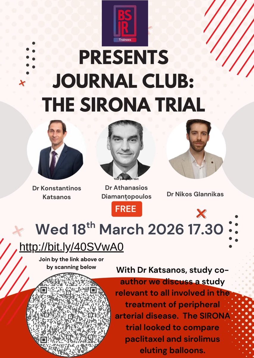 BSIR Trainees (British Society of IR Trainees) tweet media