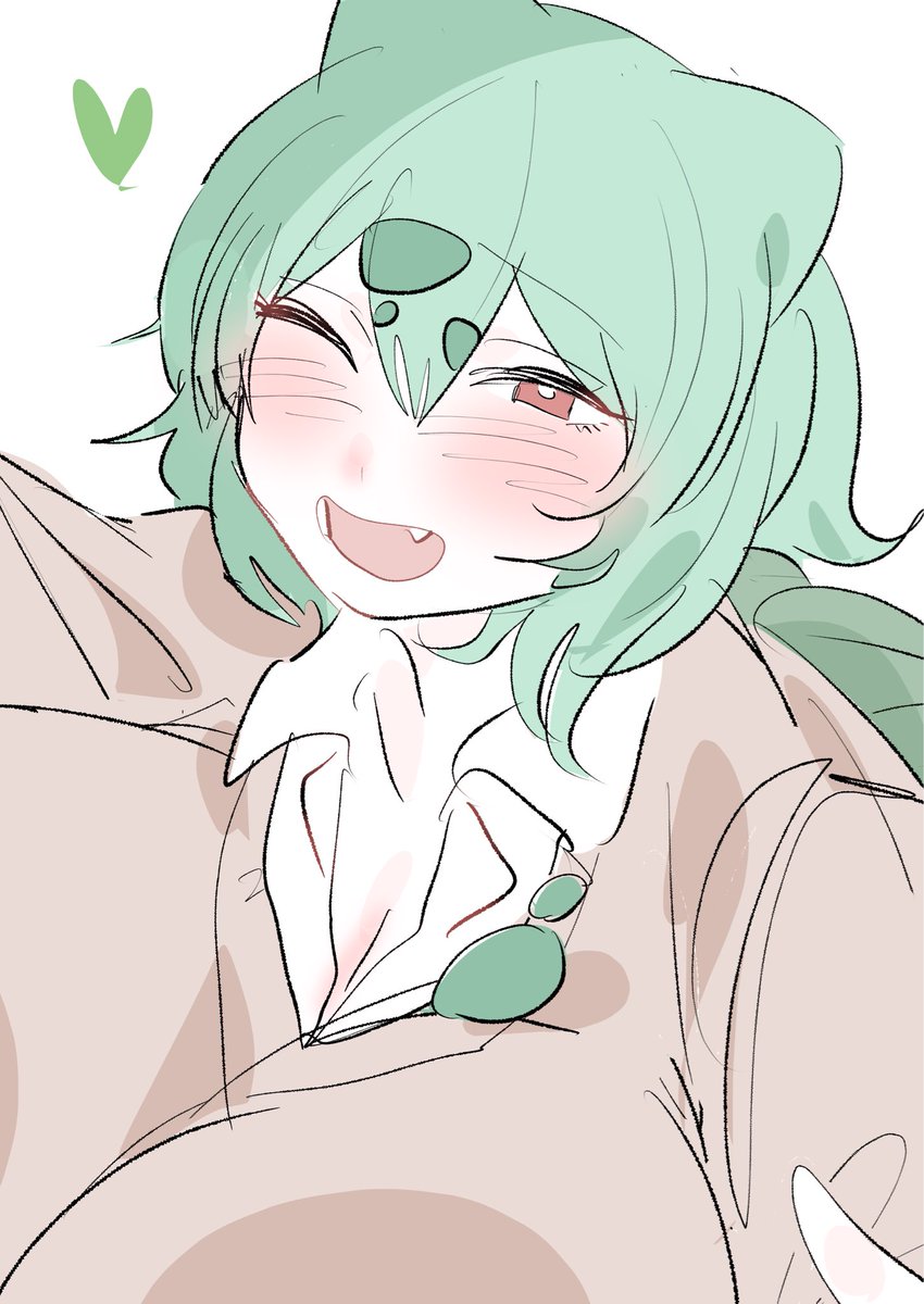 ギャルフシギダネ
#ぽこポケ　#ポケ擬