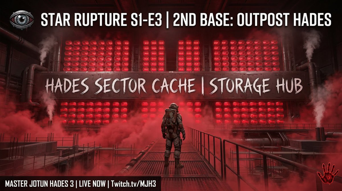 Master_Jotun_3's tweet photo. The "Dark Lore"

[EN] S1-E3 | CONTAINING THE RUPTURE 🔴 Outpost Hades Expansion | StarRupture

#StarRupture #S1E3 #IndustrialHorror #MasterJotunHades3 #OutpostHades #Automation #BaseBuilding #Logistics #TwitchLive #TheRedMist #NoPing #smallstreamercommunity #English #RelaxingSt https://t.co/eLydgXQVc7