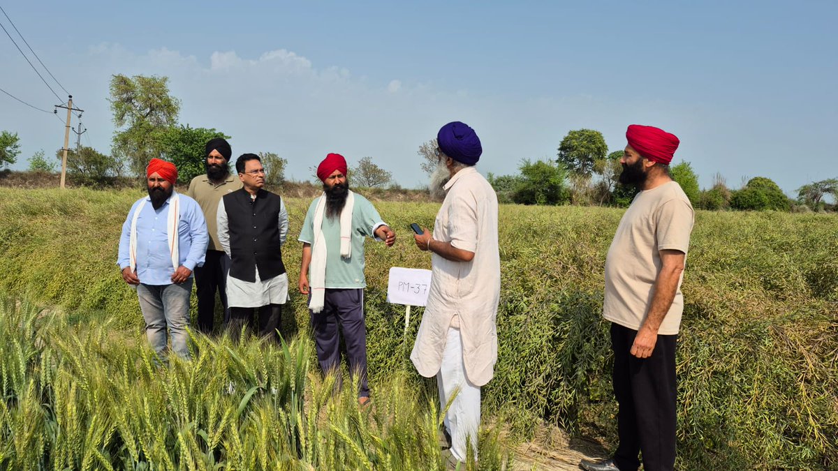 Dr. Ch. Srinivasa Rao, Director, ICAR-IARI, New Delhi visited IARI ...