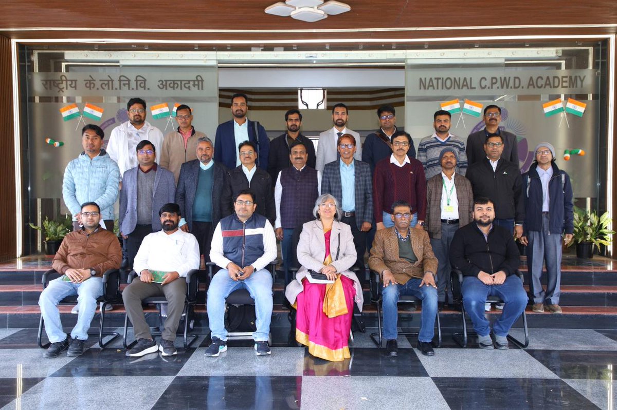 National CPWD Academy tweet media