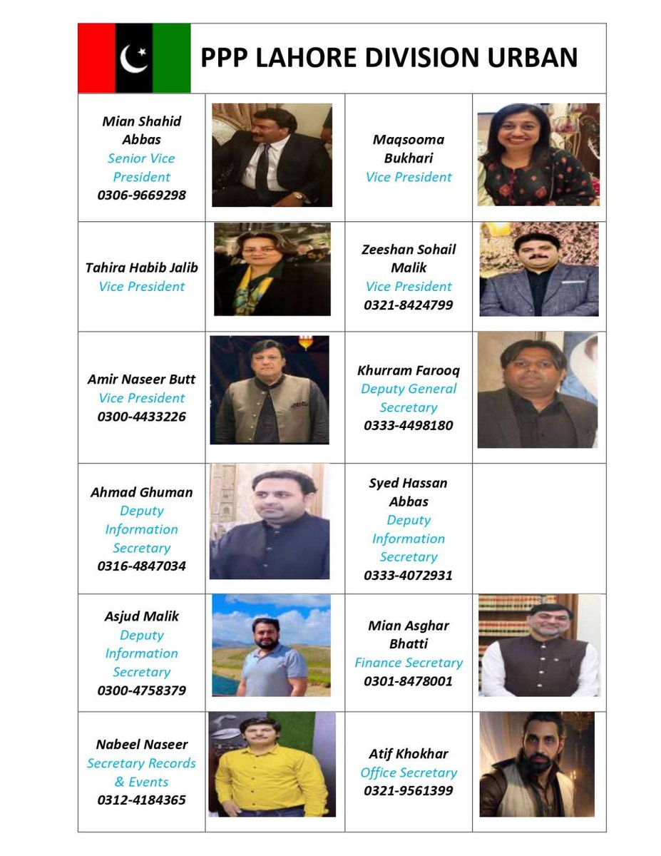 PPP LAHORE Official tweet media
