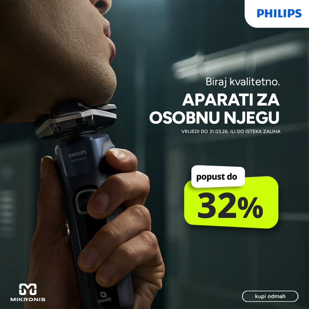 mikronis's tweet photo. [ Philips ] - Biraj kvalitetno.
Detalji: https://t.co/zDmXNmJCwS
Dostupno u Mikronis poslovnicama i Mikronis web shop-u. https://t.co/aUHunJEwnK
