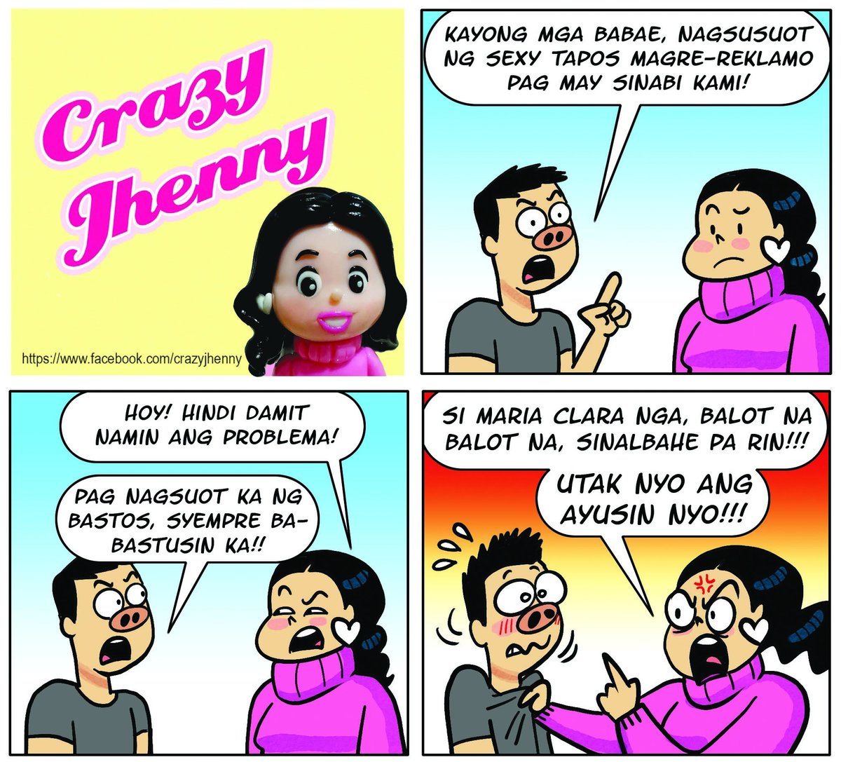Women's Month pa naman! NO to victim-blaming!