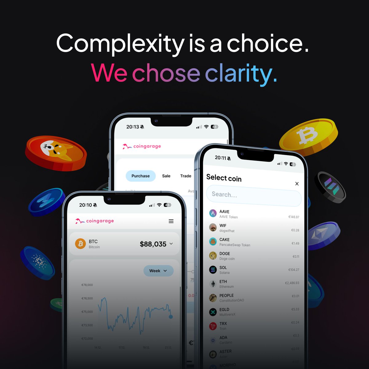 Coingarage tweet media