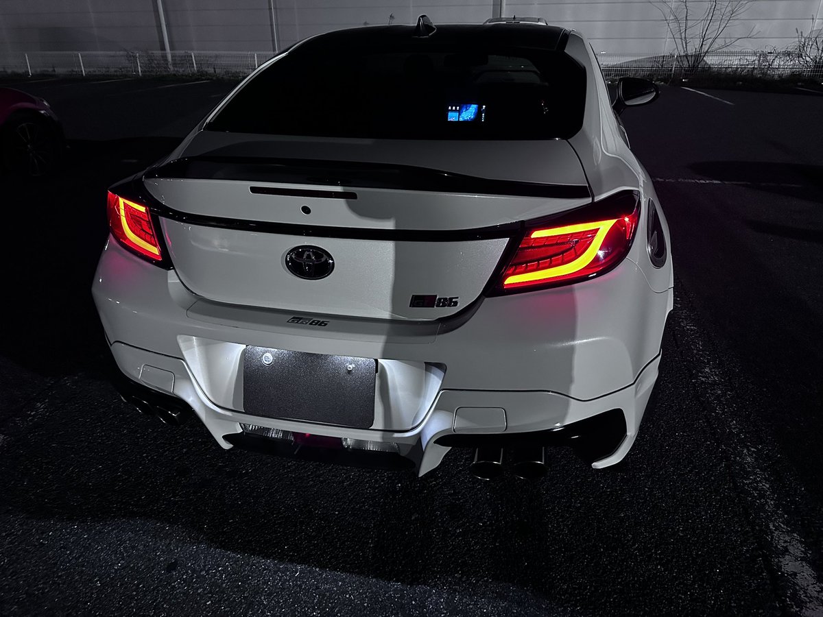 DOLCE_1234567's tweet photo. テールもろたで工藤！！！

#AVEST

#GR86
#gr86
#ZN8
#zn86
#toyotagr86
#トヨタ86
#トヨタGR86
#86乗りと繋がりたい
#ghostexpod
#車好きと繋がりたい

#86BRZ乗りのお友達を増やそうキャンペーン https://t.co/J32WCLmySO