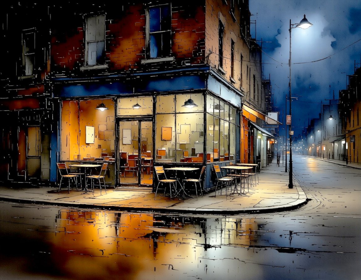 andy_corah's tweet image. Empty chairs feel louder at night, 
especially when the windows are warm 🌃 
#AfterHours