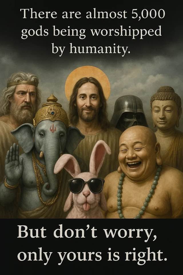 Maximum atheist tweet media