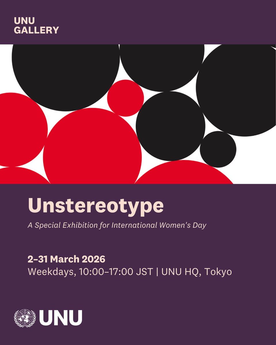 UN University tweet media